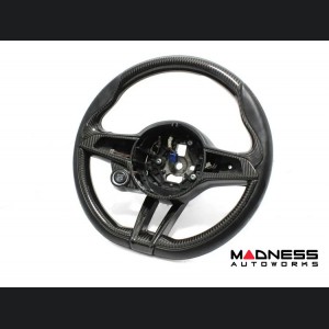 Alfa Romeo Stelvio Steering Wheel Trim - Carbon Fiber - Upper Trim Piece - QV Model